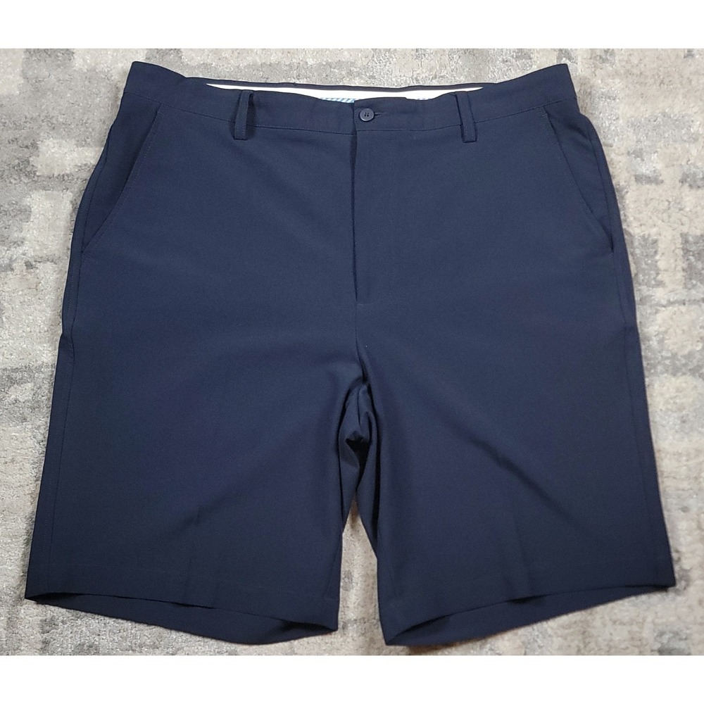 Footjoy FJ Performance Lightweight Shorts Navy Blue Men's Golf Casual Sz 38x10